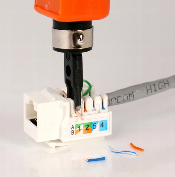 TESTER KABLI RJ45 ŚCIĄGACZ ZACISKARKA NARZĘDZ LAN3