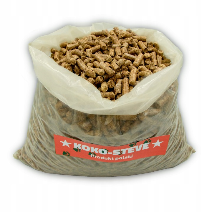 PODŁOŻE ŚCIÓŁKA PELET EKOLOGICZNY DLA CHOMIKA KRÓLIKA żwirek kot 40L 15kg