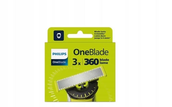 Ostrza wymienne Philips QP430/50 3 szt. do golarek OneBlade