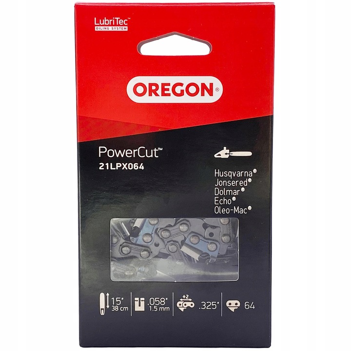 ŁAŃCUCH 15" OREGON 64 OGNIW 0,325 1,5mm do ECHO DOLMAR HUSQVARNA
