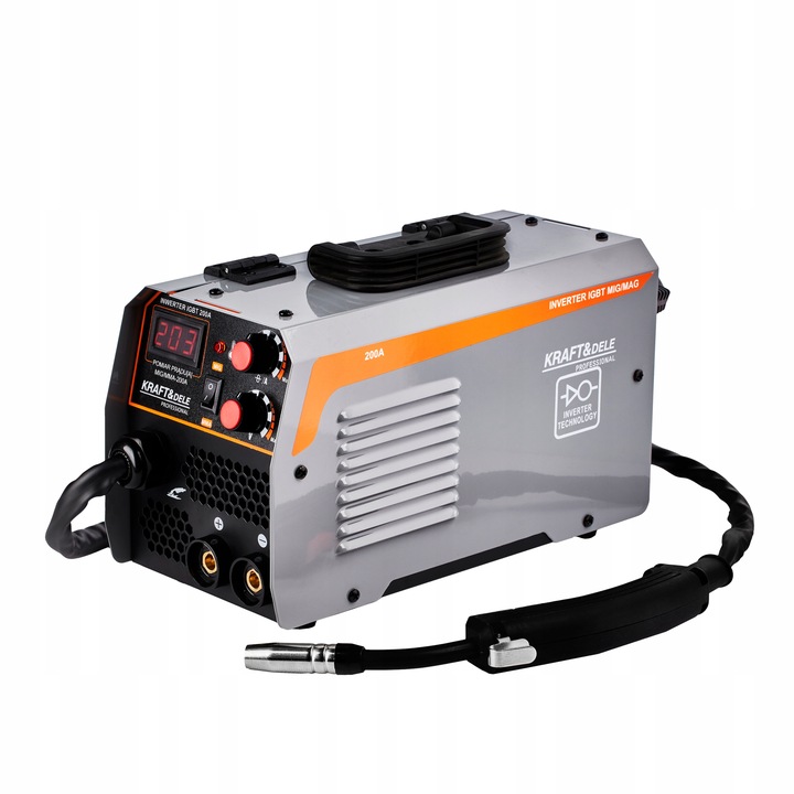 SPAWARKA INWERTEROWA INWERTOROWA MIG MMA TIG 200A FLUX IGBT BEZGAZ