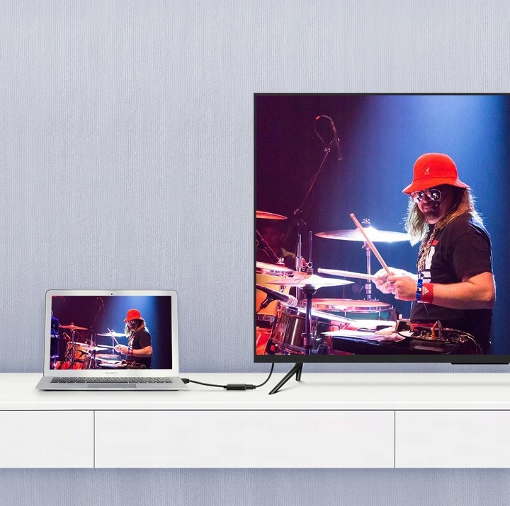 UGREEN Adapter Przejściówka DP Displayport Do HDMI UHD Full HD 60Hz 4K 25cm