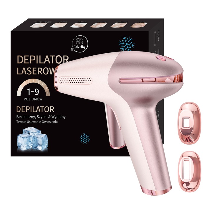 DEPILATOR IPL DO WŁOSÓW CIAŁA LASEROWY BIKINI NÓG DEPILACJA BEZBOLESNY