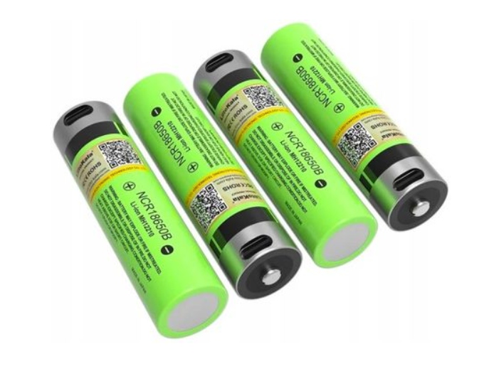 OGNIWO AKUMULATOR Li-Ion MH12210 Liitokala NCR18650B USB-C 3400mAh