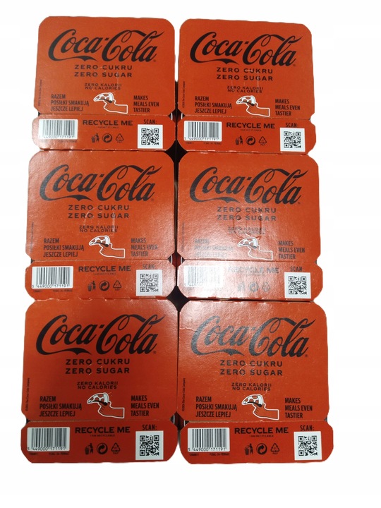 Napój gazowany Coca-Cola ZERO 330 ml, ZGRZEWKA 24 SZTUKI