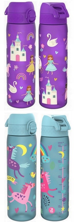 ION8 Dziecięcy bidon butelka na wodę szkoła przedszkole 500ml mix wzorów