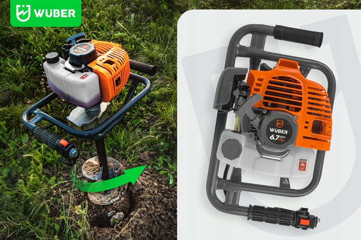 ŚWIDER WIERTNICA SPALINOWA DO GLEBY ZIEMI 6,7 KM+PRZEDŁUŻKA 3 WIERTŁA