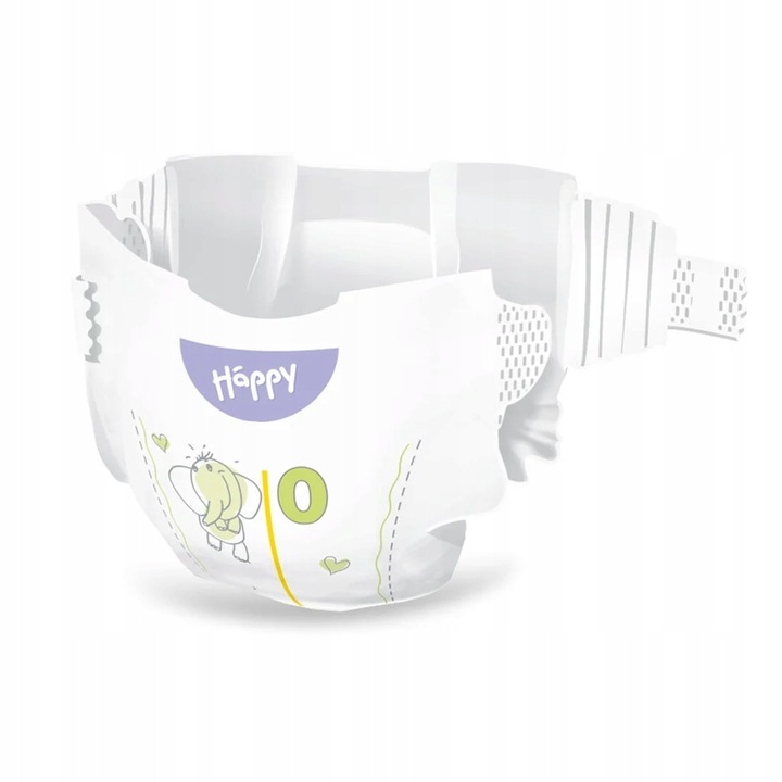 Pieluszki dla wcześniaków 0 Bella Happy Before Newborn do 2kg 46szt.