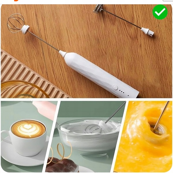 ELEKTRYCZNY SPIENIACZ DO MLEKA MIKSER DO MIESZANIA ODŻYWEK MATCHY