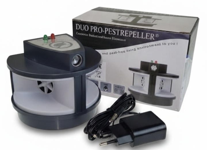 MOCNY! Odstraszacz KUN MYSZY NIETOPERZY Duo Pro Pestrepeller LS-927M