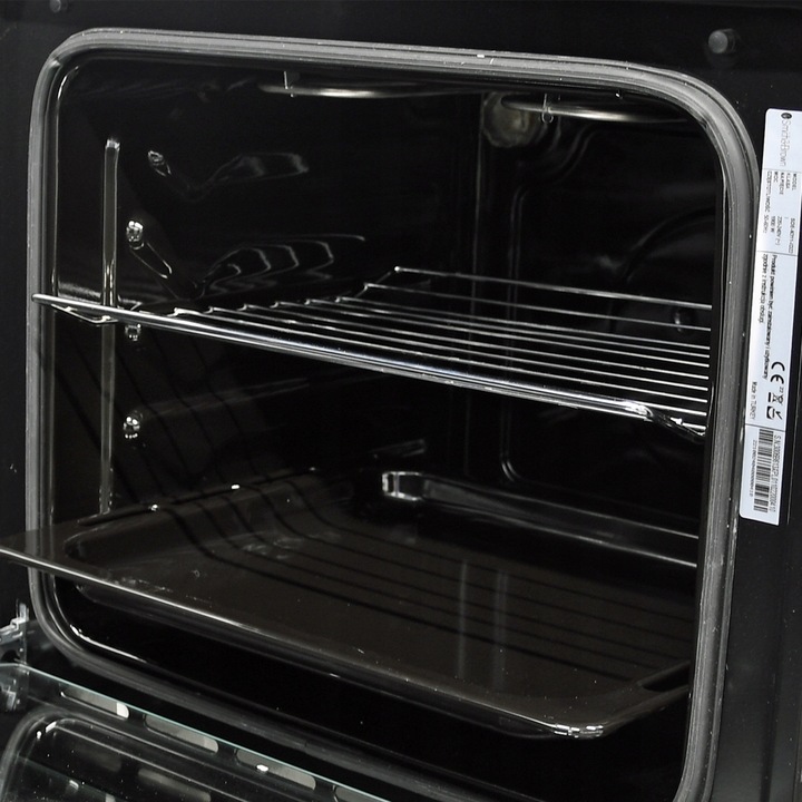 PIEKARNIK DO ZABUDOWY GŁĘBOKOŚĆ 50cm ELEKTRYCZNY 54L CZARNY 60cm