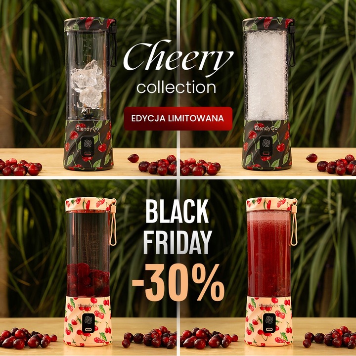 Oryginalny Blender BlendyGo 3 - Bezprzewodowy USB | Blender Nowej