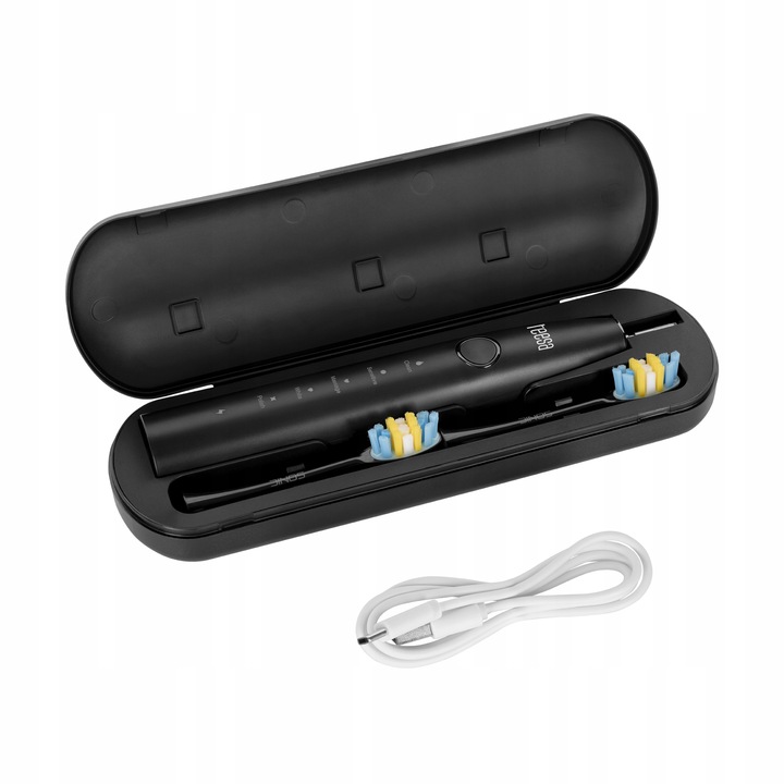 Soniczna szczoteczka do zębów 5 trybów etui kabel TEESA SONIC 2 główki