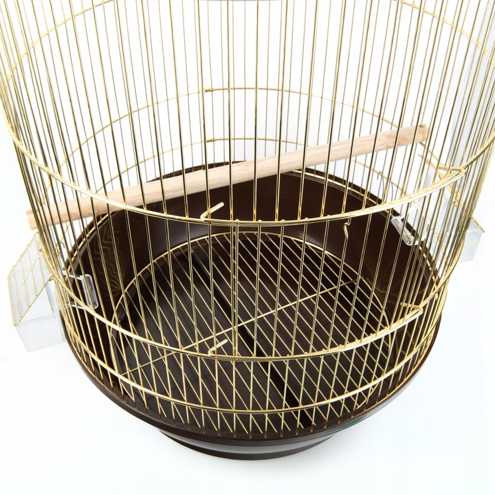 KLATKA DLA PAPUG KANARKA PTAKÓW + DRĄŻEK HUŚTAWKA 40X40X70 CM