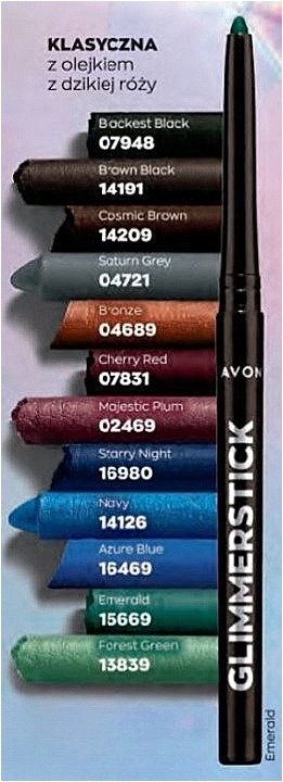 AVON Diamentowa konturówka do oczu Silver Lights