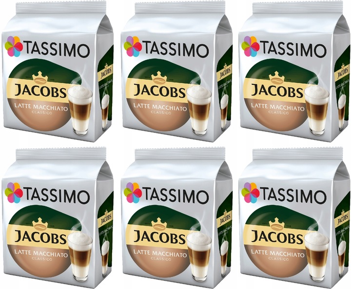 Kapsułki TASSIMO Latte Macchiato Classico 3 x 8