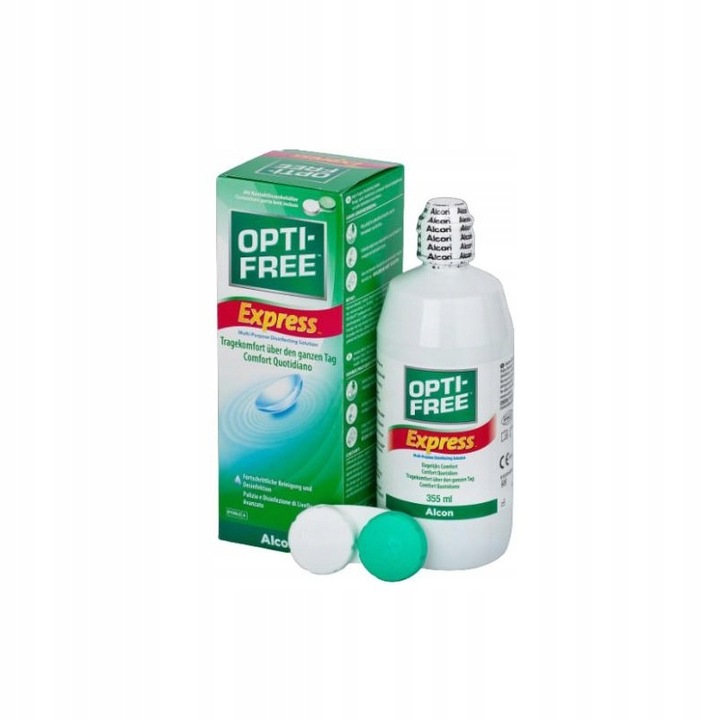 OPTI-FREE EXPRESS 355ML PŁYN DO SOCZEWEK KONTAKTOWYCH