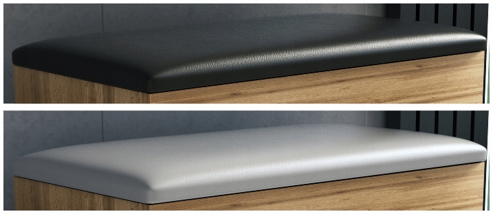 Szafka na buty 60 z siedziskiem 60cm dąb wotan 60cm