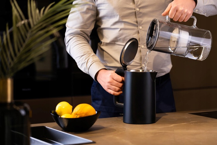 DZBANEK SZKLANY WESSPER D2 BOROSILICATE 3l + 1x FILTR WKŁAD WODY