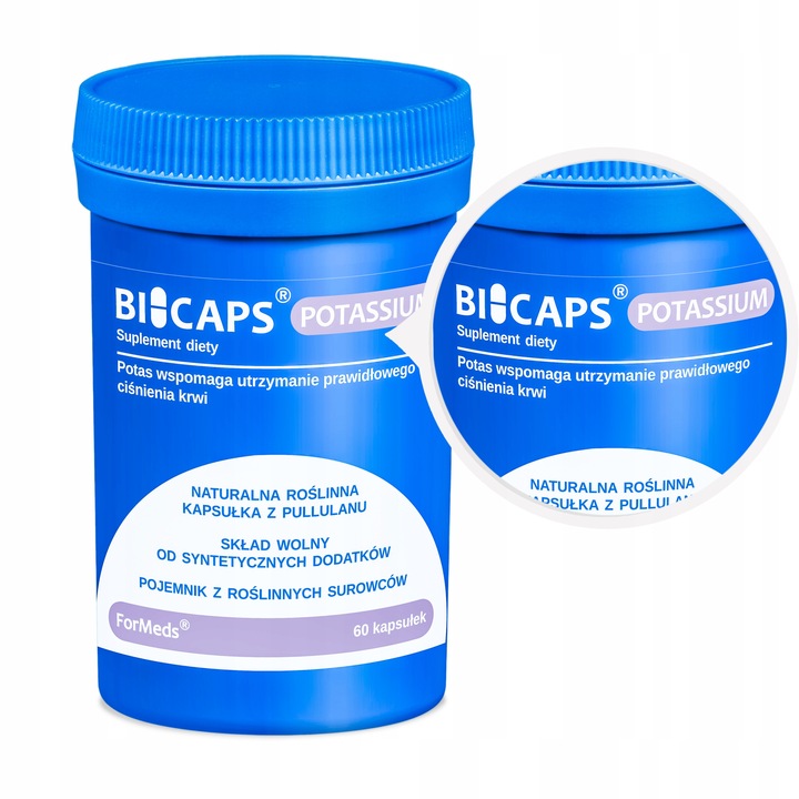 FORMEDS BICAPS POTASSIUM CYTRYNIAN POTASU 1000 MG