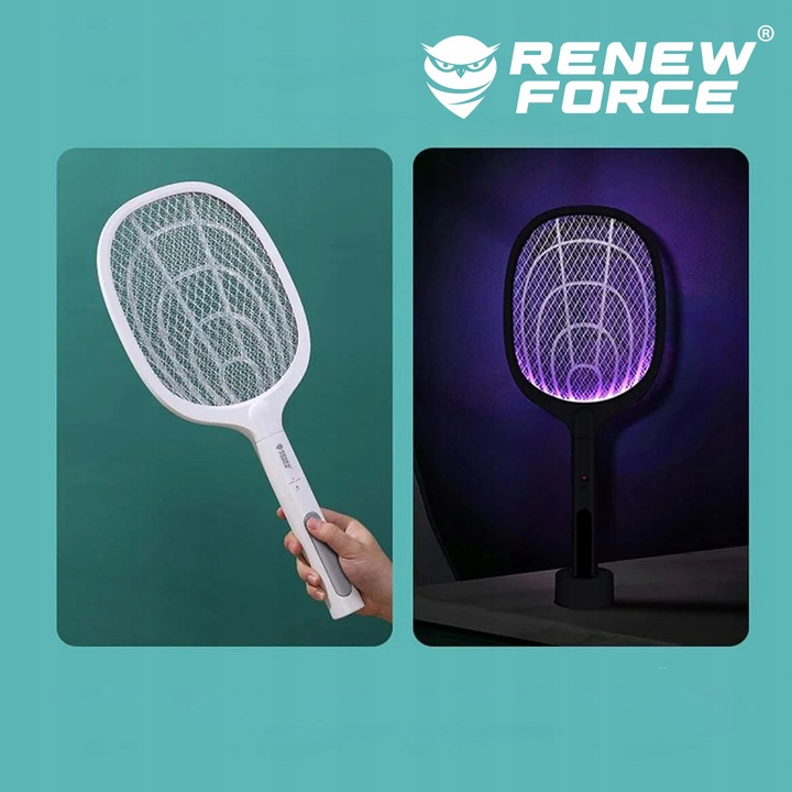 ŁAPKA PUŁAPKA OWADOBÓJCZA LAMPA UV NA MUCHY KOMARY ELEKTRYCZNA PACKA 2