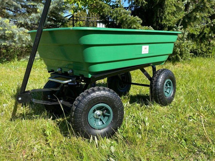 TACZKA WYWROTKA WÓZEK OGRODOWY PRZYCZEPKA METCOR 3w1 TC2145 XXL