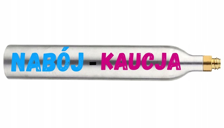 Kaucja za Wymianę Butli Naboju Cylindra Do Saturatora SodaStream -