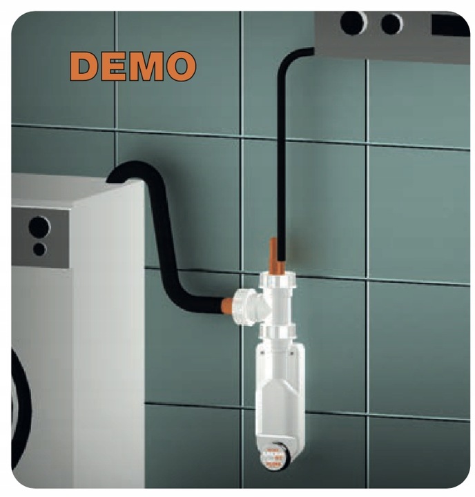 Syfon do zmywarek pralek klimatyzacji kotłów z możliwością inspekcji