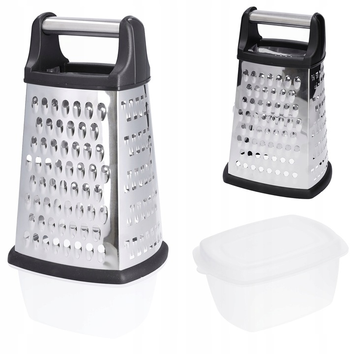 TARKA DO WARZYW tarka do ziemniaków z pojemnikiem ręczna kuchenna stal