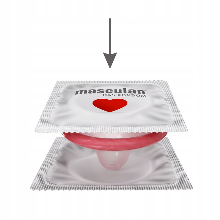 Prezerwatywy Masculan Extra Protection nawilżane wypustki stymulujące