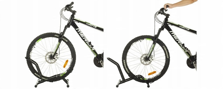 STOJAK + STABILNE PARKOWANIE ROWERU + BLOKADA