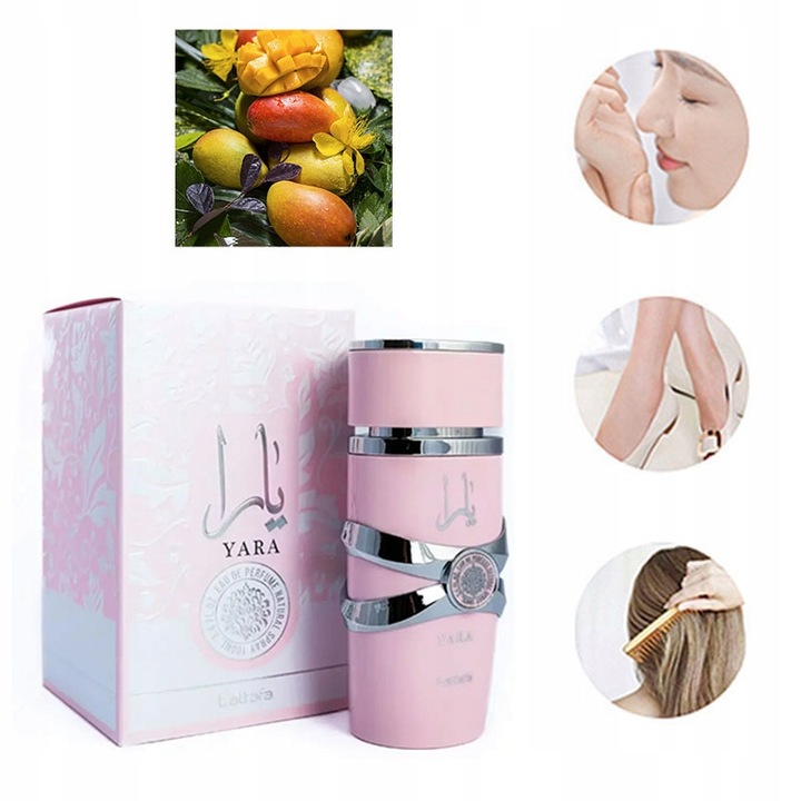 Lattafa Yara 100 ml woda perfumowana kobieta RÓŻOWA
