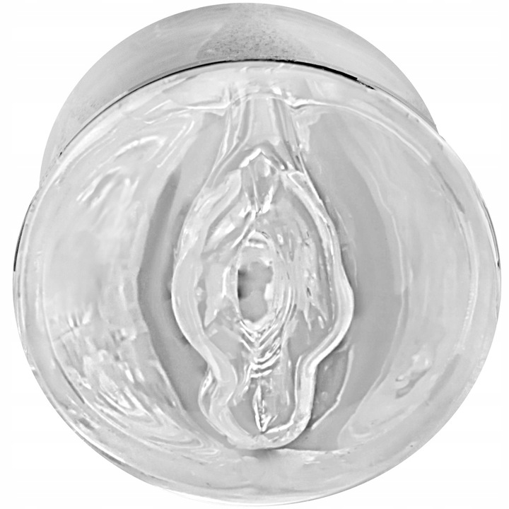 Dwustronny Masturbator Żelowy z Efektem Ssania, Pochwa i Odbyt Anus