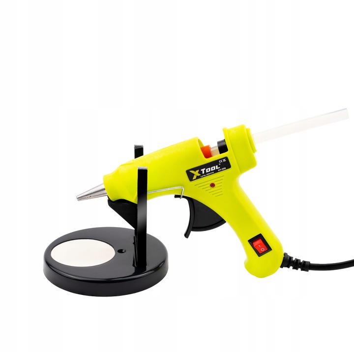 PISTOLET DO KLEJU NA GORĄCO DO KLEJENIA KLEJARKA KLEJ 20x WKŁADY 7mm