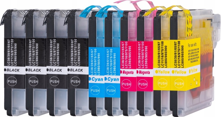 20x TUSZ DO BROTHER LC985 DCP-J125 DCP-J315W J515W