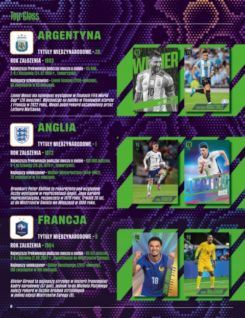 ALBUM PANINI TOP CLASS 2025 NOWOŚĆ + PRZEWODNIK PL