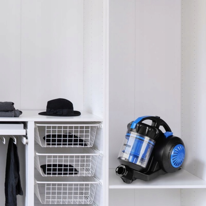 MOCNY LEKKI BEZWORKOWY ODKURZACZ CYKLONOWY DOMOWY 5M FILTR