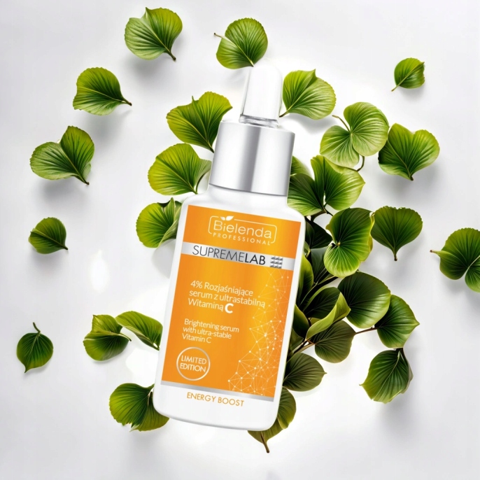 BIELENDA SERUM DO TWARZY SUPREMELAB 4% ROZJAŚNIAJĄCE Z WITAMINĄ C 30ML
