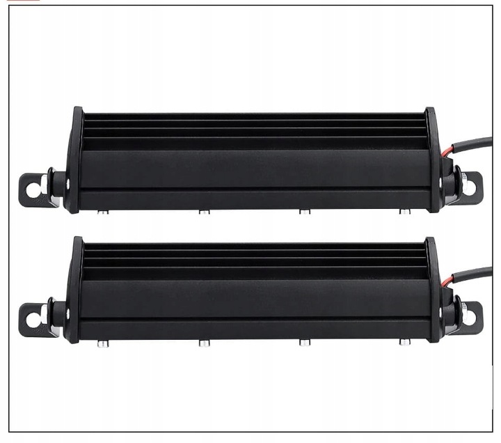 Zestaw 2x Halogen lampa robocza BAR LED 24W 12-24V