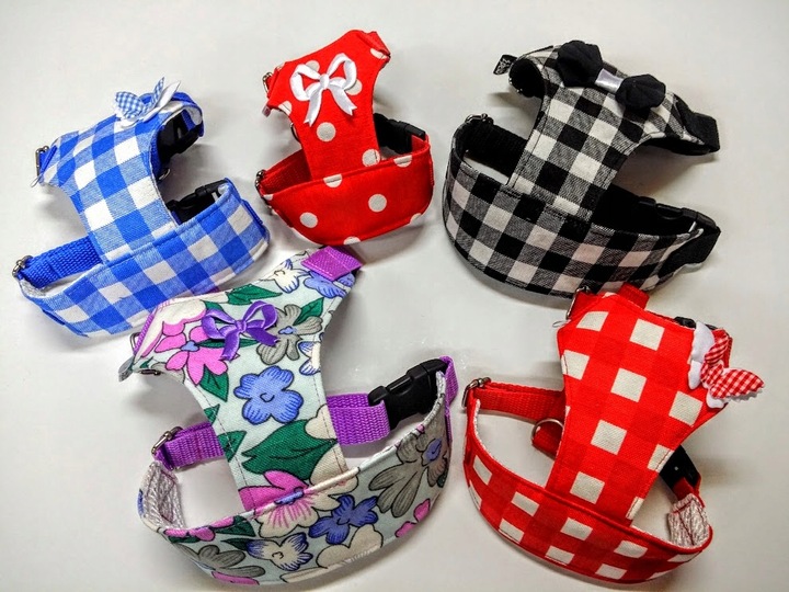 PELO Szelki-Pelki BAWEŁNA LATO pasiak niebieski r3