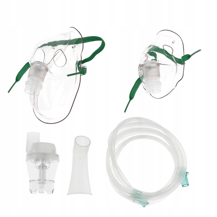 INHALATOR TŁOKOWY DLA DZIECI DOROSŁYCH NEBULIZATOR INHALACJA MASKA CICHY