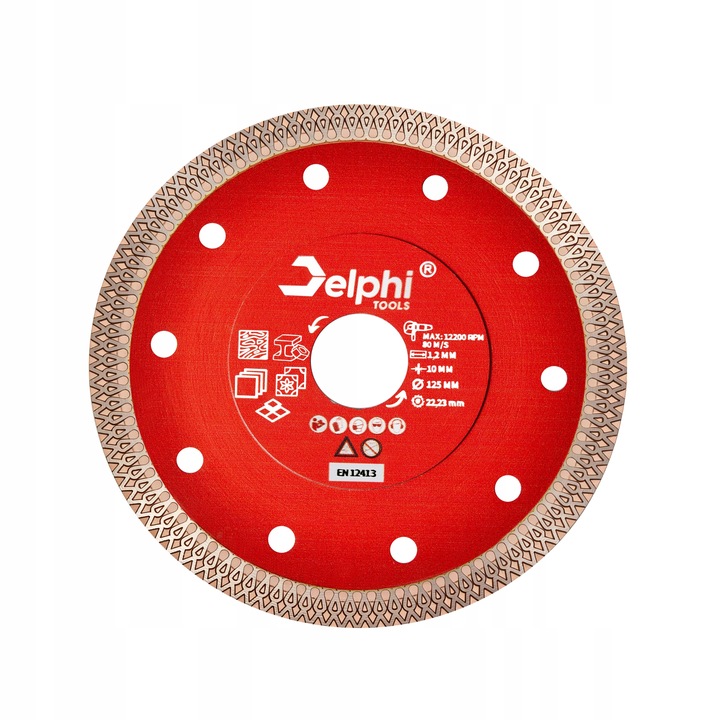 TARCZA DIAMENTOWA DO CIĘCIA GRESU PŁYTEK KAMIENIA CERAMIKI SPIEKU