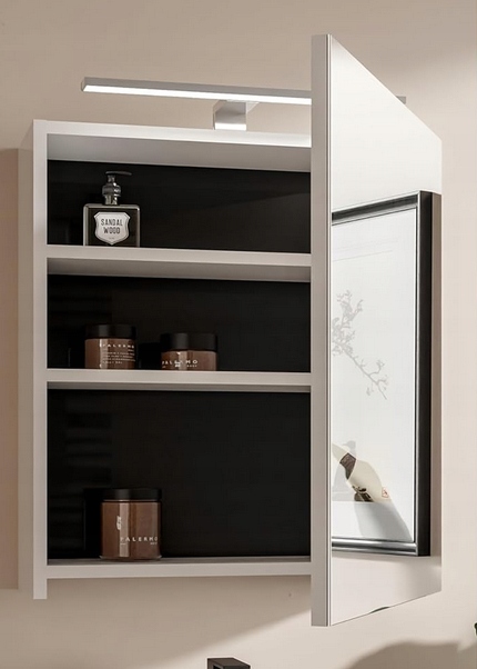 Szafka łazienkowa z lustrem i oświetleniem LED Szafka lustrzana do