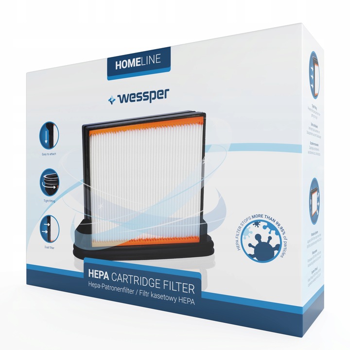 2x Filtry do odkurzacza STARMIX iPulse seria IS ARD 1625 1635 1425 FKP 4300