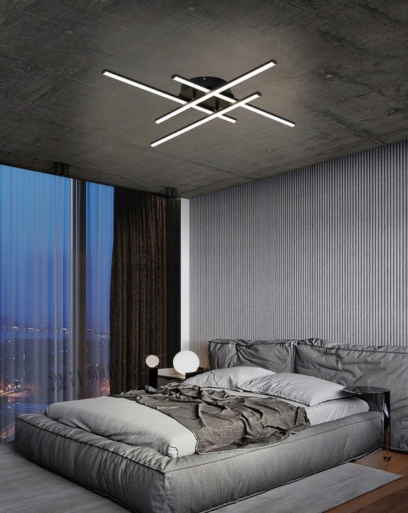 Lampa sufitowa LED Wisząca regulowana 30W żyrandol Plafon WOBAKO