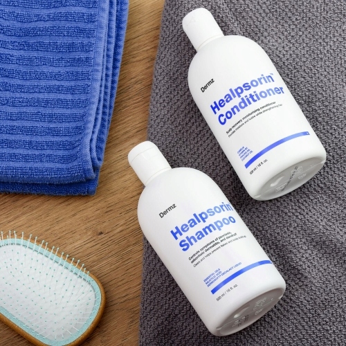 ZESTAW Dermz Healpsorin Szampon Odżywka Łuszczyca
