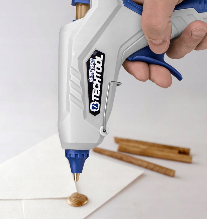 PISTOLET DO KLEJU NA GORĄCO KLEJARKA 100W + KLEJ WKŁADY 11MM MOCNY