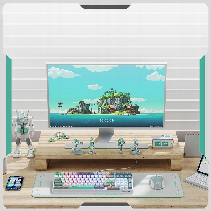 ONIKUMA G38 KLAWIATURA GAMINGOWA MECHANICZNA PODŚWIETLANA RGB DLA GRACZY