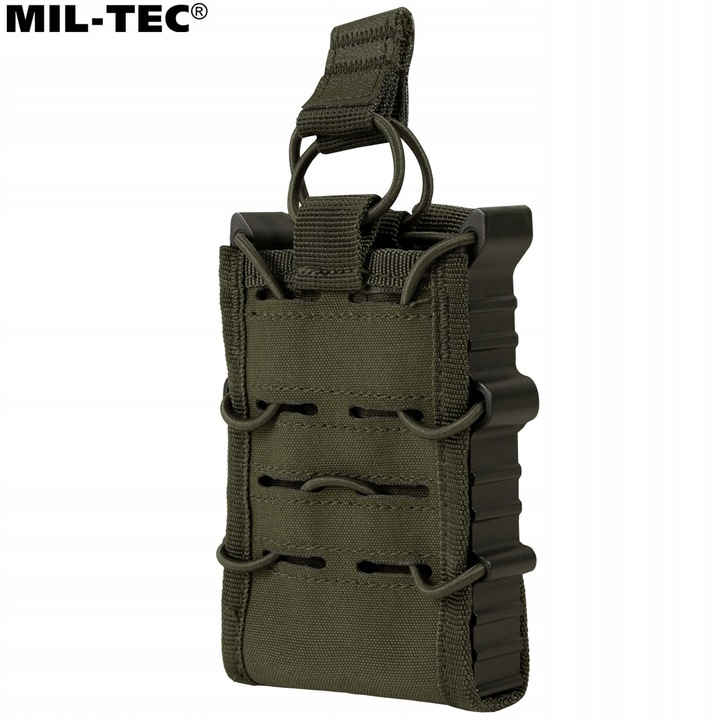 ŁADOWNICA NA MAGAZYNEK pojedyncza Mil-Tec FLEX AK M4 AR15 Beryl Grot OLIVE