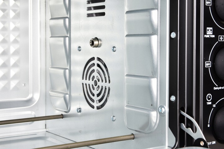 PIEKARNIK ELEKTRYCZNY 45L 2000W 250°C TERMOOBIEG ROŻNO GRILL